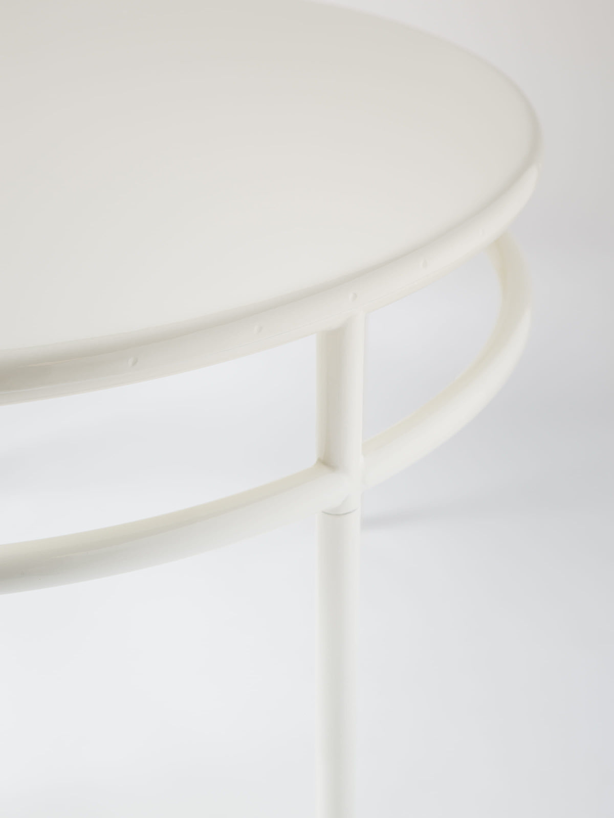 Coffee table T37 Ø80 - Gray Beige