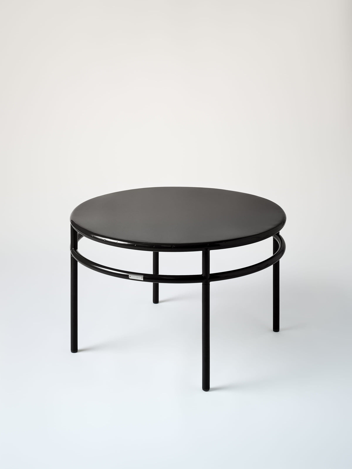 Coffee table T37 Ø80 - Dark Black