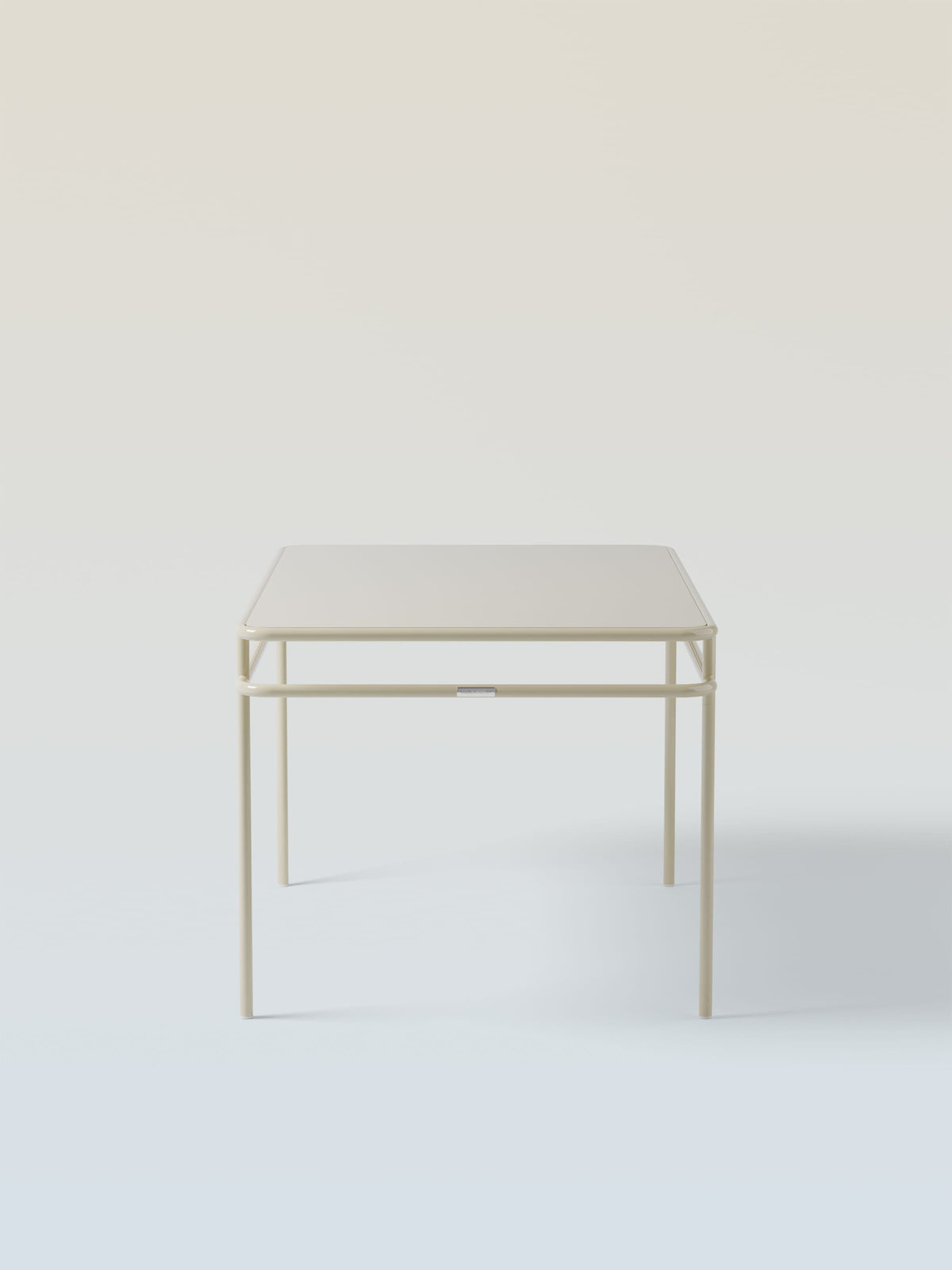 Table UD 140x90 / plateau métal - Noir Foncé