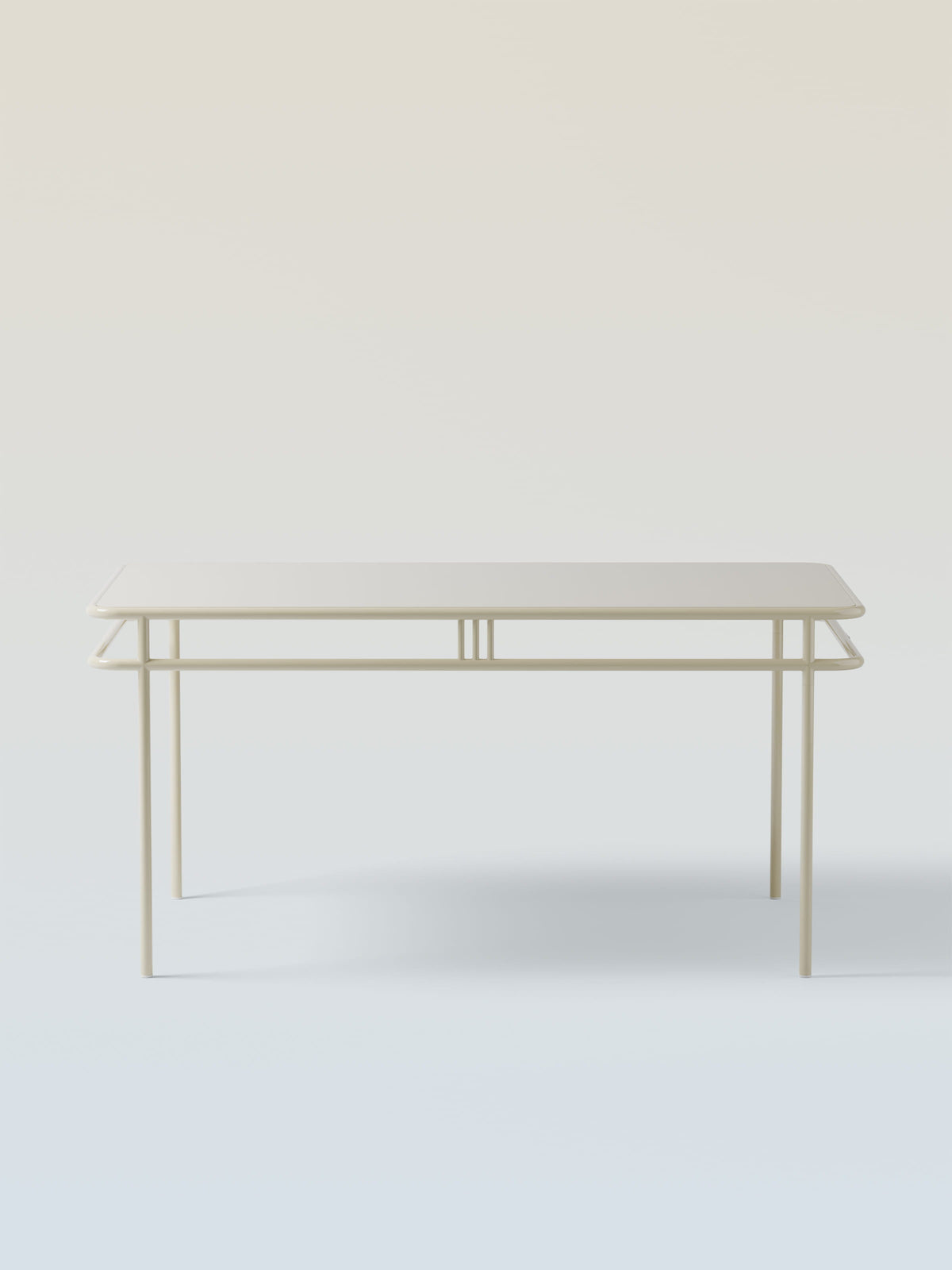 Table UD 160x90 / plateau métal - Noir Foncé