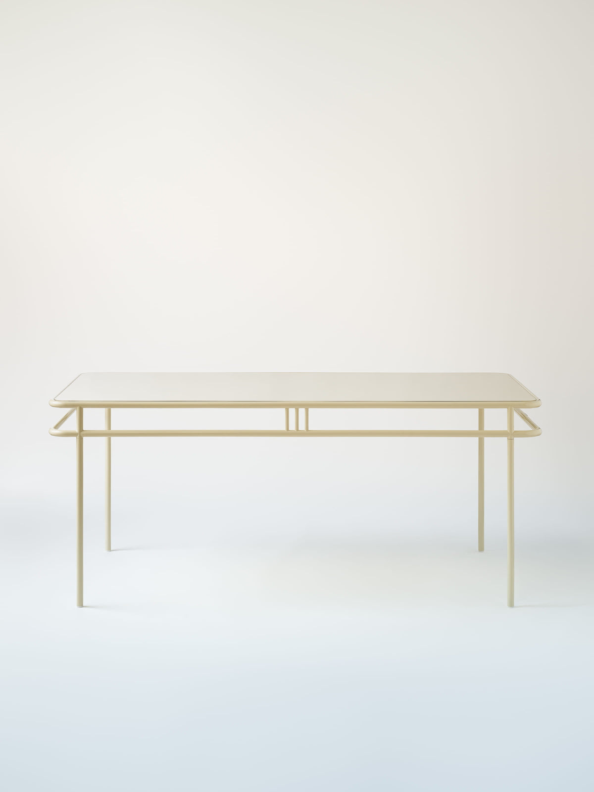 Table UD 180x90 / plateau métal - Brun Noir