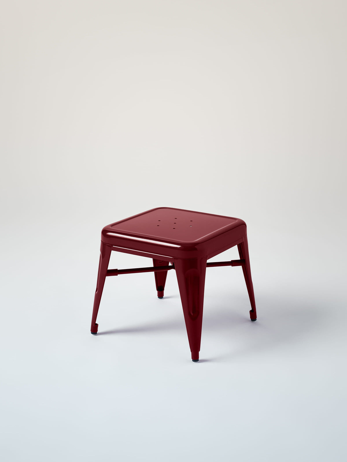 Tabouret H30 - Rouge Vin
