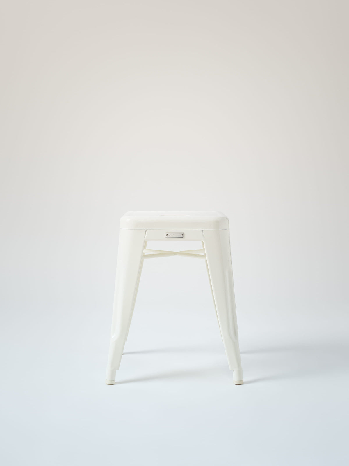 Tabouret H45 - Blanc Pur
