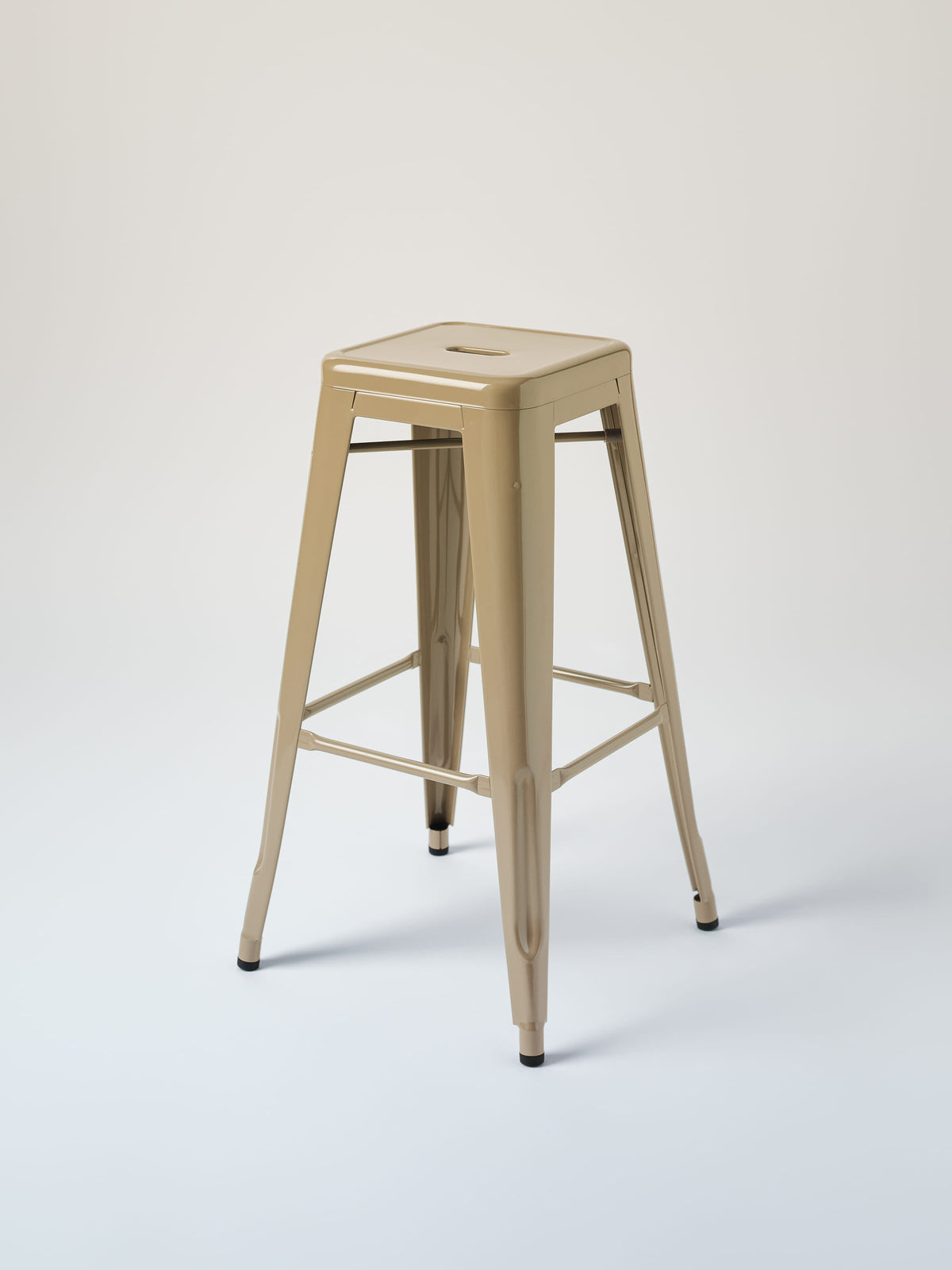 Tabouret H75 - Gris Beige