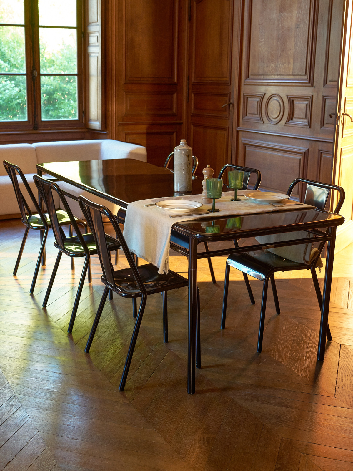Table T37 240x80 - Noir Foncé